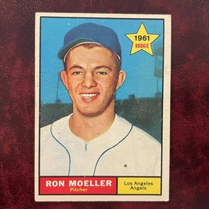 1961 Topps Set RON MOELLER ROOKIE semi high #466 LOS ANGELES ANGELS - VG-EX - Picture 1 of 2