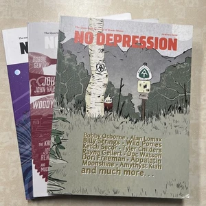 No Depression The Quarterly Journal of Roots Music LOT of 3 Issues Magazine Book - Foto 1 di 13