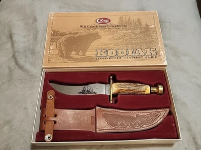 2000 Case XX 00356 Kodiak Stag Bowie Knife Sheath & Box Minty - Image 1 of 4