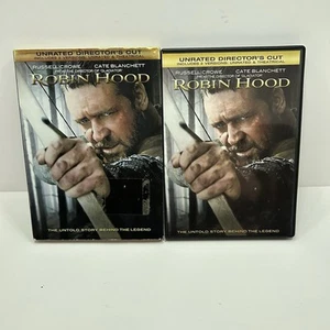 Robin Hood Unrated Director's Cut Russell Crowe Cate Blanchett DVD - Picture 1 of 3