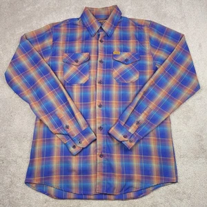 Dixxon Flanellhemd Herren XL Main Street kariert Knopfleiste Langarm Workwear - Bild 1 von 9