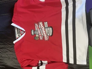 2013 Stanley Cup Champions Chicago Blackhawks Jersey - #81 Hossa (Reebok) 🏆 - Picture 1 of 4