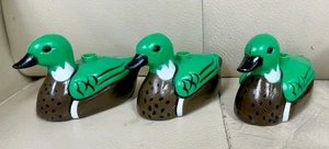 3 Vtg Duck Mini Light String Covers Decor Hunting Dad Cabin Outdoors Mancave - Picture 1 of 13