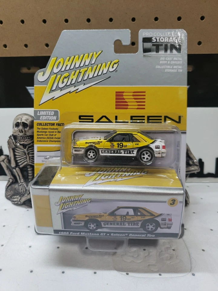 Johnny Lightning 1988 Ford Mustang GT Saleen General Neumático Edición Limitada Foto 1 de 4
