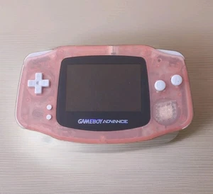 Nintendo Game Boy Advance AGB-001 Retroiluminación V5 IPS LCD SISTEMA ROSA - PROBADO - Imagen 1 de 3