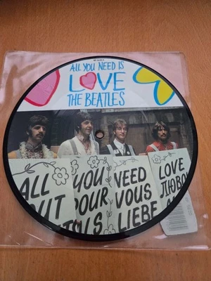 The Beatles - All You Need is Love/Baby You're a Rich Man - Picture Disc Single - Image 1 of 2