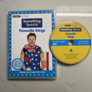 Something Special: Favourite Things DVD Learn 2 Sign Makaton, BBC Active Justin - Foto 1 di 4