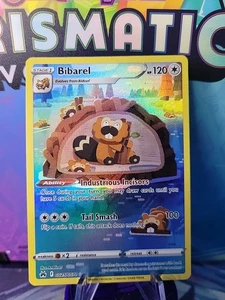 Pokemon Card - Bibarel Crown Zenith Galarian Gallery GG25/GG70 Ultra Rare Holo - Picture 1 of 6