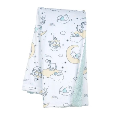 Manta polar para bebé Lambs & Ivy Disney Baby Cozy Friends Winnie the Pooh Foto 1 de 4