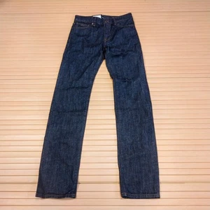 Jeans Hugo Boss W30 L34 blu uomo 030 Maine elasticizzati regolari cerniera diritta profonda - Foto 1 di 13