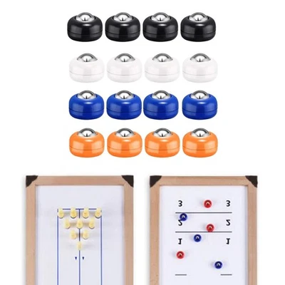 16x Shuffleboard-Pucks Shuffleboard-Ausrüstung 25-mm-Shuffleboard-Tischpucks - Bild 1 von 4