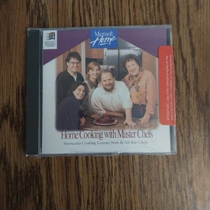Julia Child: Home Cooking With Master Chefs-PC CD-16 food lessons-Microsoft Home - Picture 1 of 2
