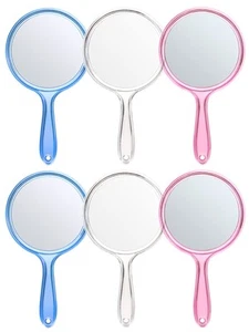 Hand Mirror, Double-Sided Handheld Mirror 1X/3X Magnifying Mirror with Handle... - Picture 1 of 7