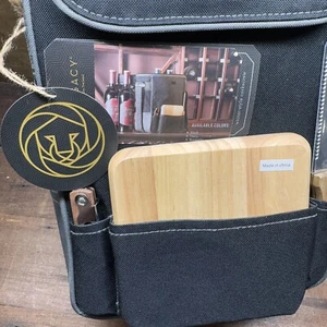 Legacy Brand Duet Wine And Cheese Tote Insulated Bottle Carrier Bag Cheese Board - Picture 1 of 10