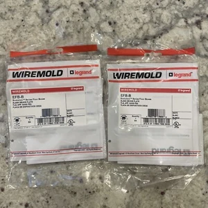 WIREMOLD EFB-B 69MM FLOOR BOX DEVICE PLATE (QTY 2) - Picture 1 of 2