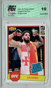 Ilia Topuria 2022 Panini Instant #RR16 UFC 1/492 Rated Rookie Card PGI 10 - Picture 1 of 1