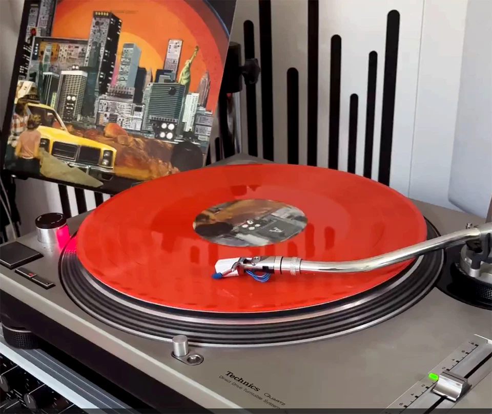 Diskordant by A_A (Satoshi Tomiie + Nao Gunji) Orange Vinyl 12" (Live Recording) - Image 1 of 4