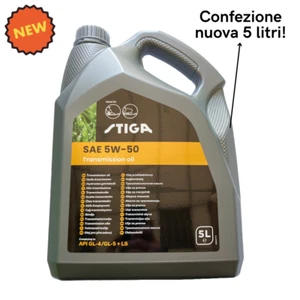 Stiga Öl Für Sendungen Hydrostatischen Antrieb Rutscher Rasenmäher 5Lt SAE 5W-50 - Bild 1 von 5