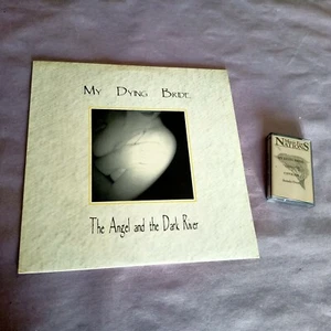 MY DYING BRIDE-THE ANGEL & THE DARK RIVER,1995 LP PRESS+ FREE VINTAGE PROMO TAPE - Picture 1 of 11