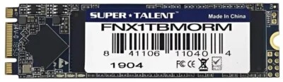 Super Talent FNX1TBMORM DX3 1 TB Solid State Drive M.2 2280 Internal (SATA/600) - Image 1 of 2