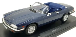 Norev 1/18 Scale 182636 - Jaguar XJ-S Cabriolet 1988 - Metallic Blue - Imagen 1 de 5