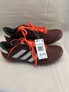 Adidas The Road Cycling Low Mens Bicycle Shoes Orange Black GY6810 NEW Size 9.5 - Picture 1 of 6