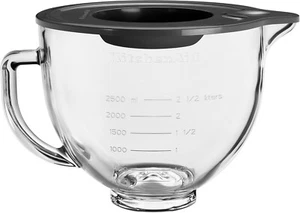 5KSM5GB Stand Mixer Optional Accessory, Refreshed Glass, Trasparent, - Picture 1 of 5