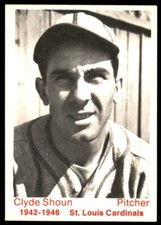 1975 TCMA St. Louis Cardinals Clyde Shoun St. Louis Cardinals