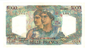 1000 Francs (01/09/1949) MINERVE ET HERCULE FRANCE F.41.28 - TTB++
