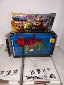 Masters of the Universe Battle Cat Fighting Tiger Caja dañada - Imagen 1 de 2
