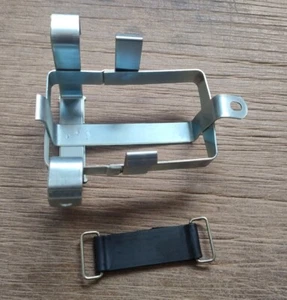 Iron Battery Bracket Tray and Strap For Some HONDA Dax CT70 ST70 12v Bikes - Picture 1 of 5