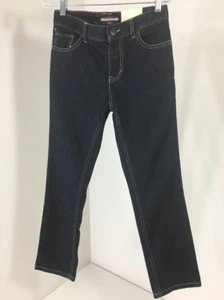 TOMMY HILFIGER BOYS SLIM STRAIGHT DARK WASH JEANS SIZE 8 NWT $37 - Picture 1 of 9