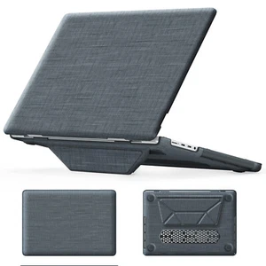 Für MacBook Pro 16 14 M4 Air 15 13 13,3 M3 Luxus Hülle Stoff Skin Slim Case - Bild 1 von 27
