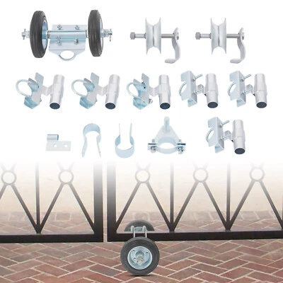 Rolling Gate Hardware Kit, Heavy Duty Sliding Gate Rollers Wheels Kit - Image 1 of 4