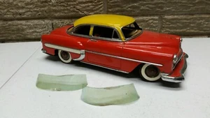 ULTRA RARE ORIGINAL 1954 Chevrolet Bel Air Car Model Japanese Tin Car by Linemar - Picture 1 of 5