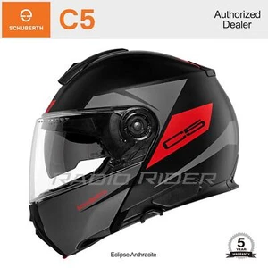 NUEVO Casco abatible para motocicleta Schuberth C5 | Eclipse Antracita | M | Envío gratuito - Imagen 1 de 4