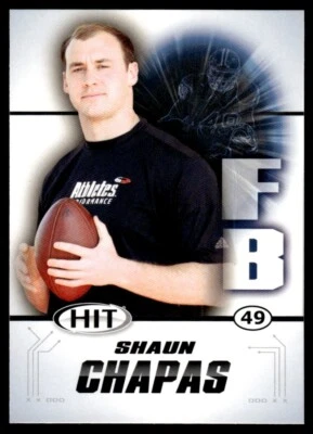 2011 SAGE HIT Shaun Chapas Rookie Georgia Bulldogs #29 - Image 1 of 2