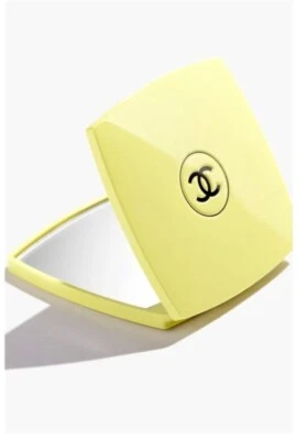New in Box CHANEL Miroir Double Facettes Mirror Duo - Yellow OVNI - Image 1 of 2