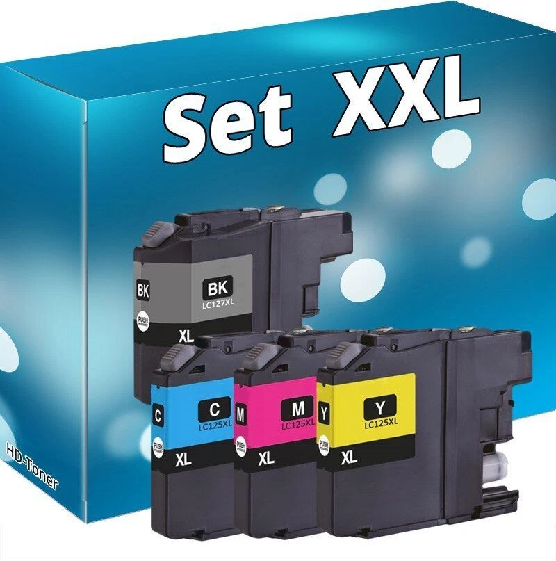 Kompatibel für Brother für LC-125 LC-127 Patronen für Brother MFC J5330 J5335 DW - Bild 1 von 1