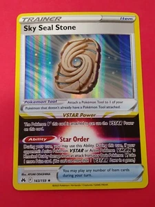 Pokemon Crown Zenith - 1x SKY SEAL STONE - 143/159 Item - NM/M - Picture 1 of 1