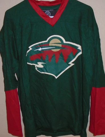 Minnesota Wild Marian Gaborik #10  NHL Hockey Jersey Medium Cover