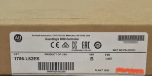 Allen Bradley 1756-L82ES /B GuardLogix Logix 5580 Controller Sealed Surplus - Picture 1 of 2