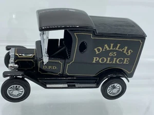 Dinky Matchbox DYM38019- 1912 Ford Model T Dallas, Texas Police Dept. w/ Box - Picture 1 of 6