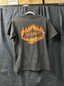 RARE 1991 Vintage Black Backdraft Universal Studios Hollywood T-Shirt Sz M S20 - Picture 1 of 5