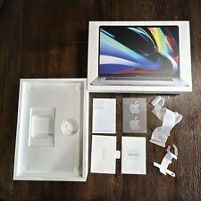 Apple MacBook Pro 16-inch A2141 Space Gray w/Stickers & Paperwork EMPTY BOX ONLY