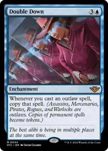x1 Double Down OTJ MTG 44 MYTHIC M/NM 1x - Picture 1 of 1