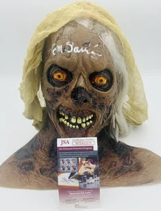 MASCARILLA CREEPSHOW THE CREEP FIRMADA POR TOM SAVINI TRUCO O TRATO ESTUDIOS CON LICENCIA JSA 9 - Imagen 1 de 1