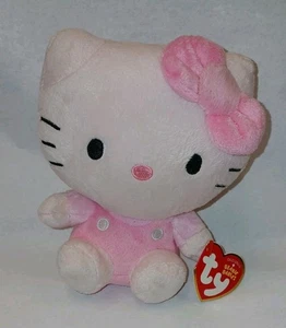 Ty Beanie Babys Hello Kitty Rosa Plüsch Neu - Bild 1 von 7