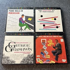 Reel To Reel Lot George Gershwin Glenn Miller piano rolls in percussion Dancing - Picture 1 of 14
