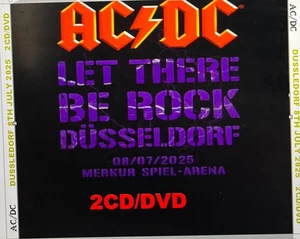 AC/DC Dussledorf 2025 2CD/Dvd - Picture 1 of 2